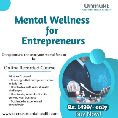Mental Wellness Course for Entrepreneurs